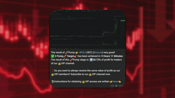Instructions with explanations what posted in telegram channel